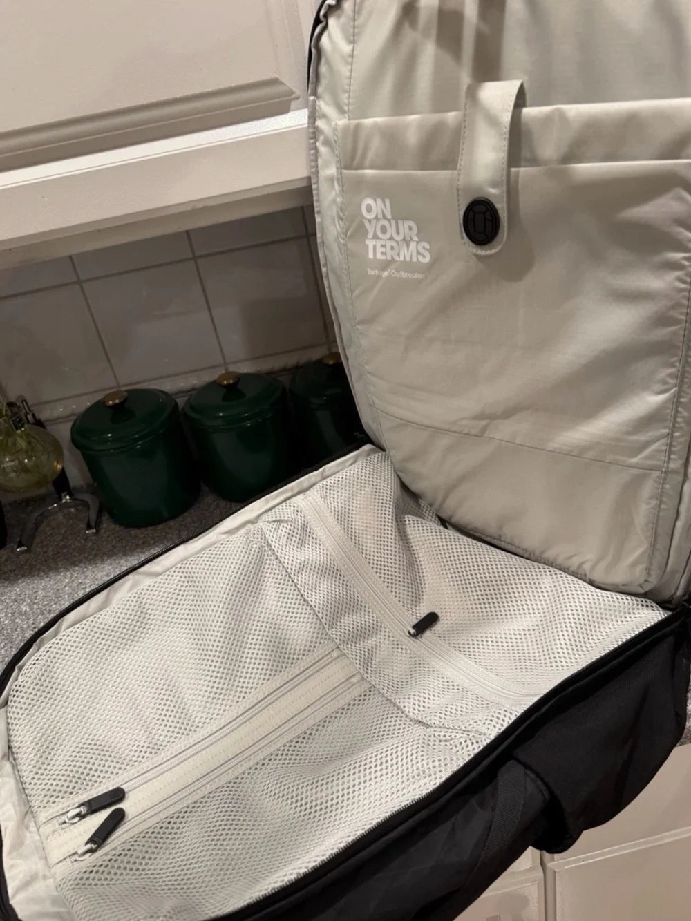 Tortuga Outbreaker Travel Carry On Black Backpack